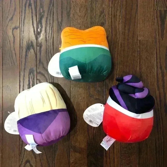 Squishmallows x Disney Hocus Pocus: Winifred, Mary, Sarah Sanderson Sisters NWT - Picture 7 of 8